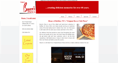 Desktop Screenshot of boccespizza.com